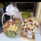 Flower Bouquet, Fruits and Chocolates